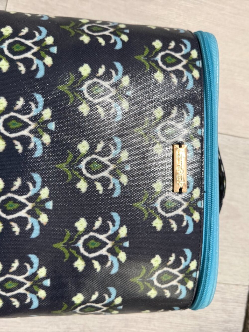 Rosemary Indigo Train Case - Picture 5 of 5